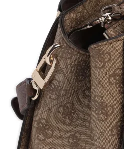 Guess Handbags-Noelle 4G Basique Logo Handbag imitation leather
