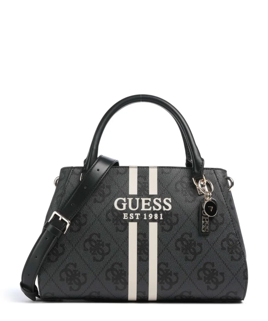 Guess Handbags-Noelle 4G Logo Handbag imitation leather