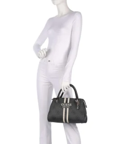 Guess Handbags-Noelle 4G Logo Handbag imitation leather