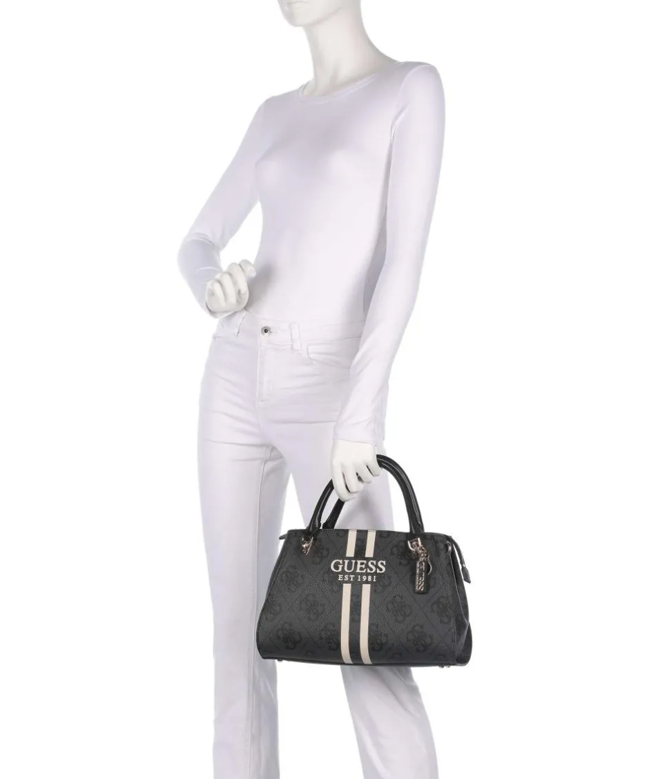 Guess Handbags-Noelle 4G Logo Handbag imitation leather
