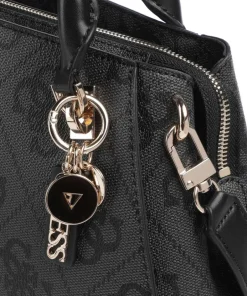 Guess Handbags-Noelle 4G Logo Handbag imitation leather