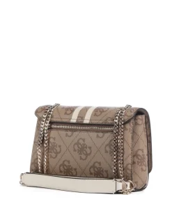Guess Shoulder Bags|Crossbody Bags-Noelle 4G Logo Shoulder bag imitation leather