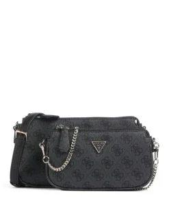 Guess Shoulder Bags|Handbags-Noelle 4G Logo Shoulder bag imitation leather