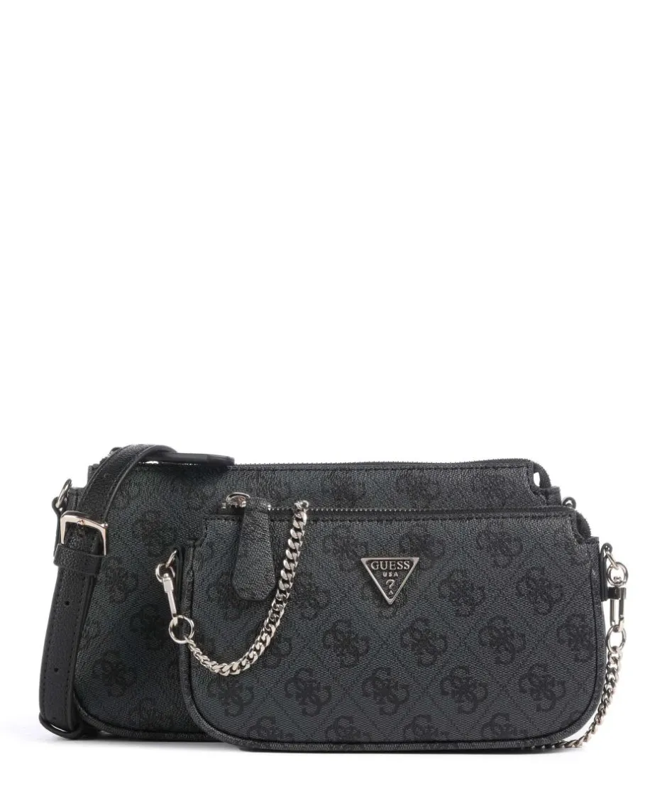 Guess Shoulder Bags|Handbags-Noelle 4G Logo Shoulder bag imitation leather