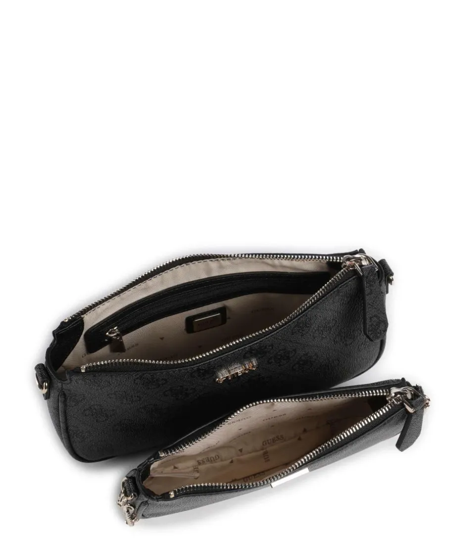 Guess Shoulder Bags|Handbags-Noelle 4G Logo Shoulder bag imitation leather