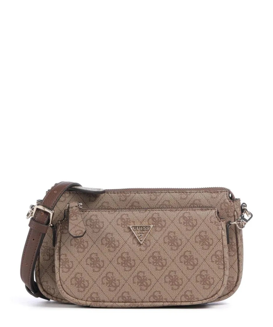 Guess Shoulder Bags|Handbags-Noelle 4G Logo Shoulder bag imitation leather
