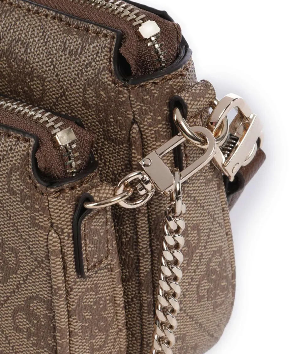 Guess Shoulder Bags|Handbags-Noelle 4G Logo Shoulder bag imitation leather