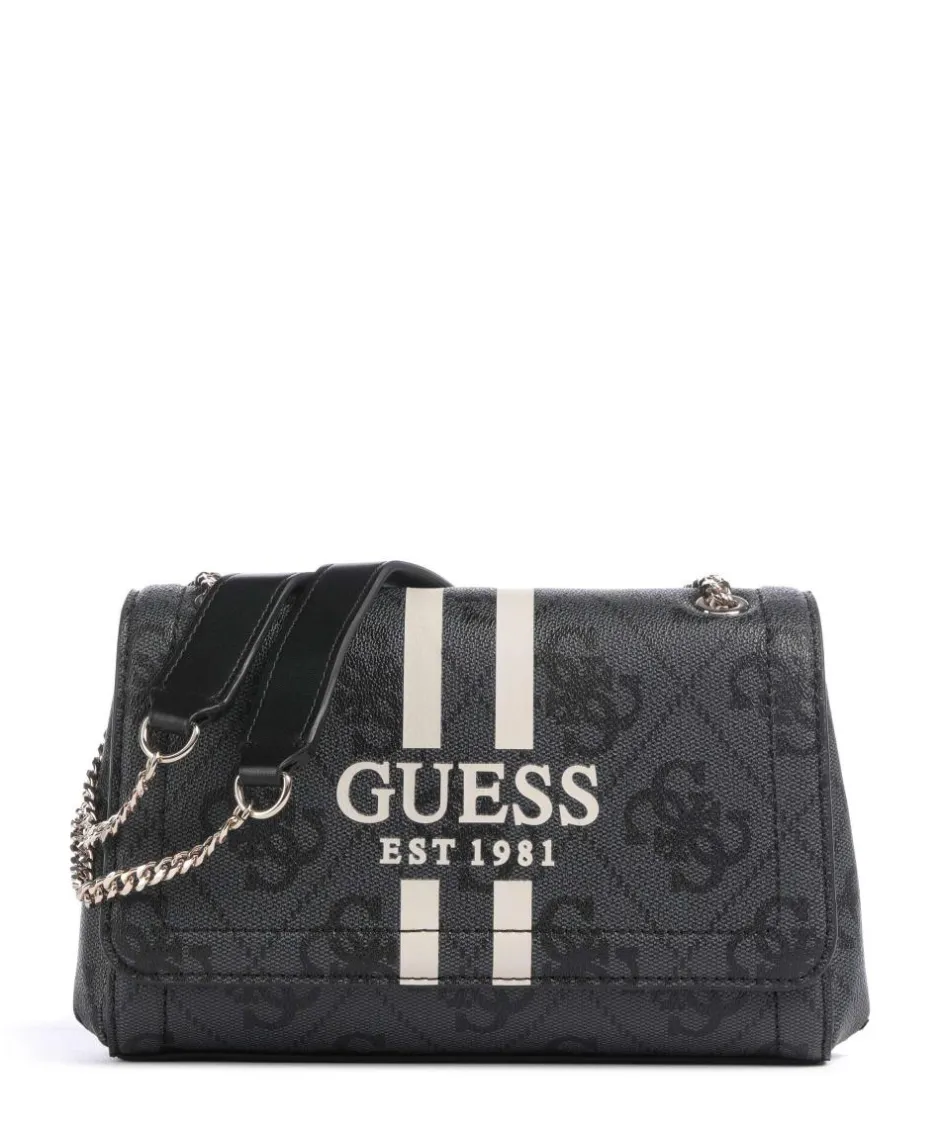 Guess Shoulder Bags|Crossbody Bags-Noelle 4G Logo Shoulder bag imitation leather