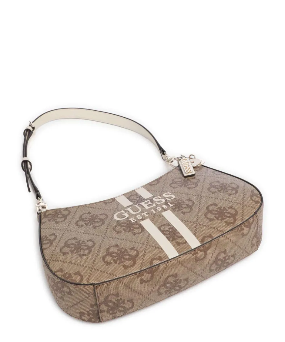 Guess Shoulder Bags-Noelle 4G Logo Shoulder bag imitation leather