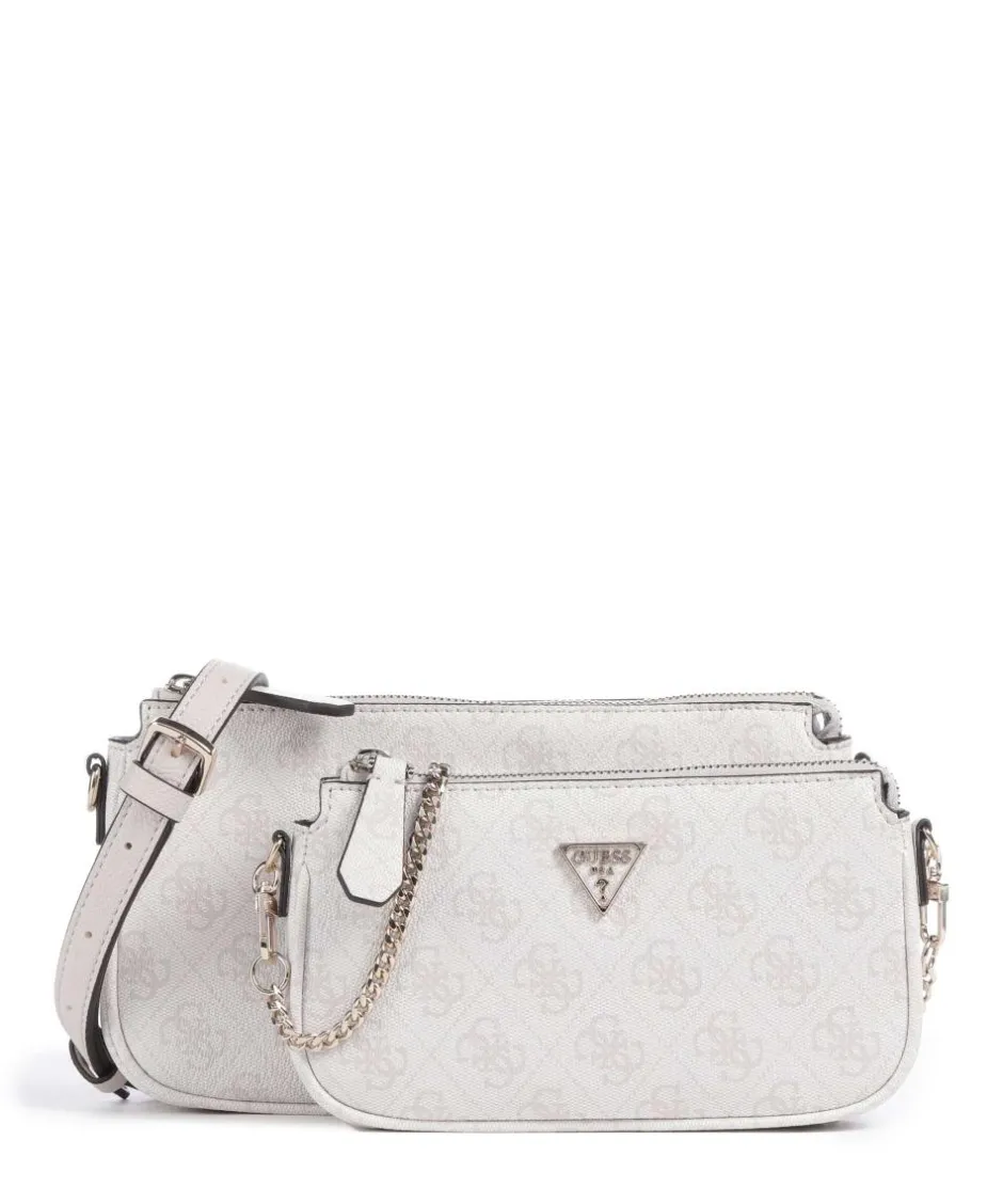 Guess Shoulder Bags|Handbags-Noelle 4G Logo Shoulder bag imitation leather