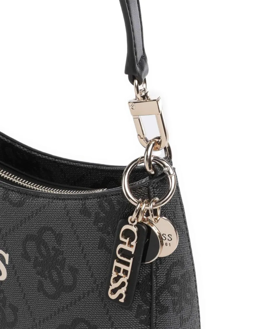 Guess Shoulder Bags-Noelle 4G Logo Shoulder bag imitation leather