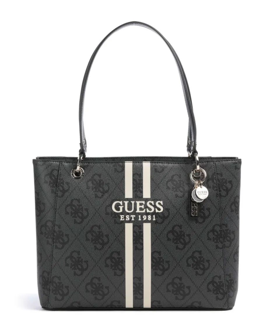 Guess Tote Bags-Noelle 4G Logo Tote bag imitation leather