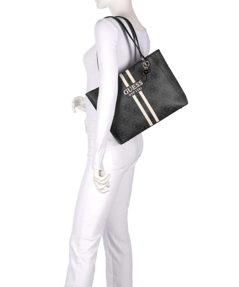 Guess Tote Bags-Noelle 4G Logo Tote bag imitation leather