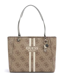 Guess Tote Bags-Noelle 4G Logo Tote bag imitation leather