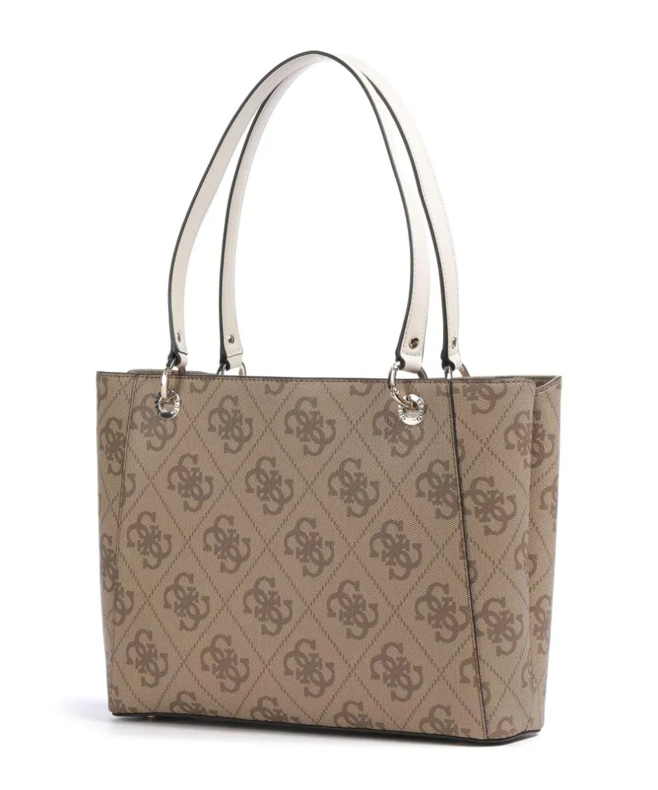 Guess Tote Bags-Noelle 4G Logo Tote bag imitation leather