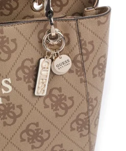 Guess Tote Bags-Noelle 4G Logo Tote bag imitation leather