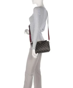 Guess Crossbody Bags-Noelle Q Logo Crossbody bag imitation leather