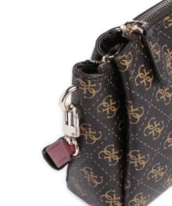 Guess Crossbody Bags-Noelle Q Logo Crossbody bag imitation leather