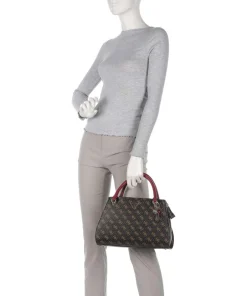 Guess Handbags-Noelle Q Logo Handbag imitation leather