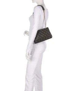 Guess Shoulder Bags|Crossbody Bags-Noelle Q Logo Shoulder bag imitation leather