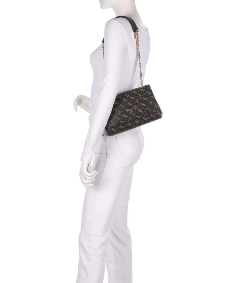 Guess Shoulder Bags|Crossbody Bags-Noelle Q Logo Shoulder bag imitation leather