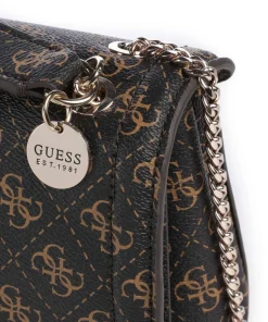 Guess Shoulder Bags|Crossbody Bags-Noelle Q Logo Shoulder bag imitation leather