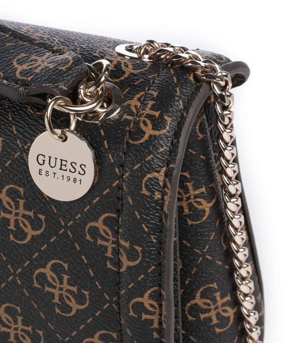 Guess Shoulder Bags|Crossbody Bags-Noelle Q Logo Shoulder bag imitation leather