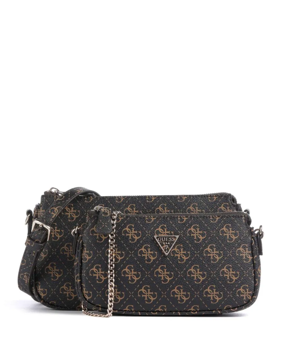 Guess Shoulder Bags|Crossbody Bags-Noelle Q Logo Shoulder bag imitation leather