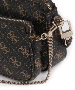 Guess Shoulder Bags|Crossbody Bags-Noelle Q Logo Shoulder bag imitation leather