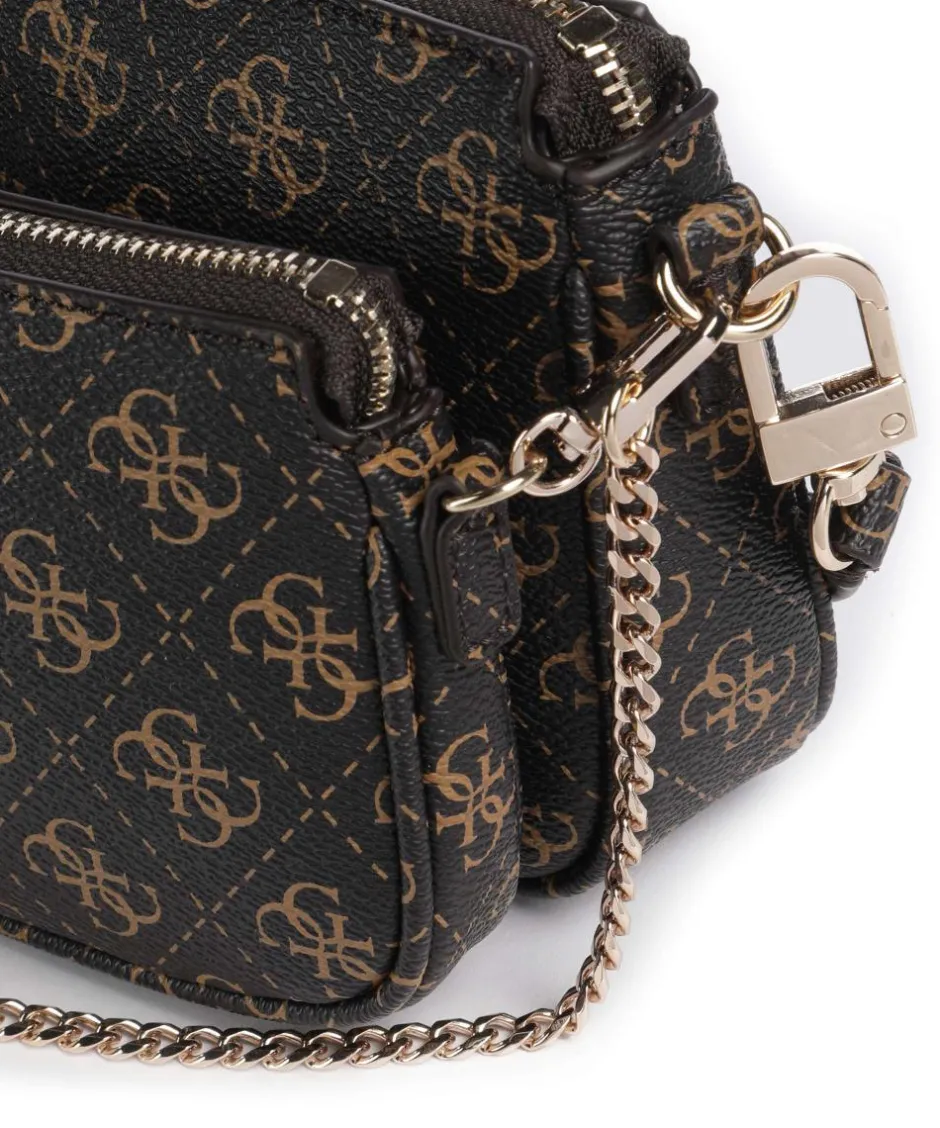 Guess Shoulder Bags|Crossbody Bags-Noelle Q Logo Shoulder bag imitation leather