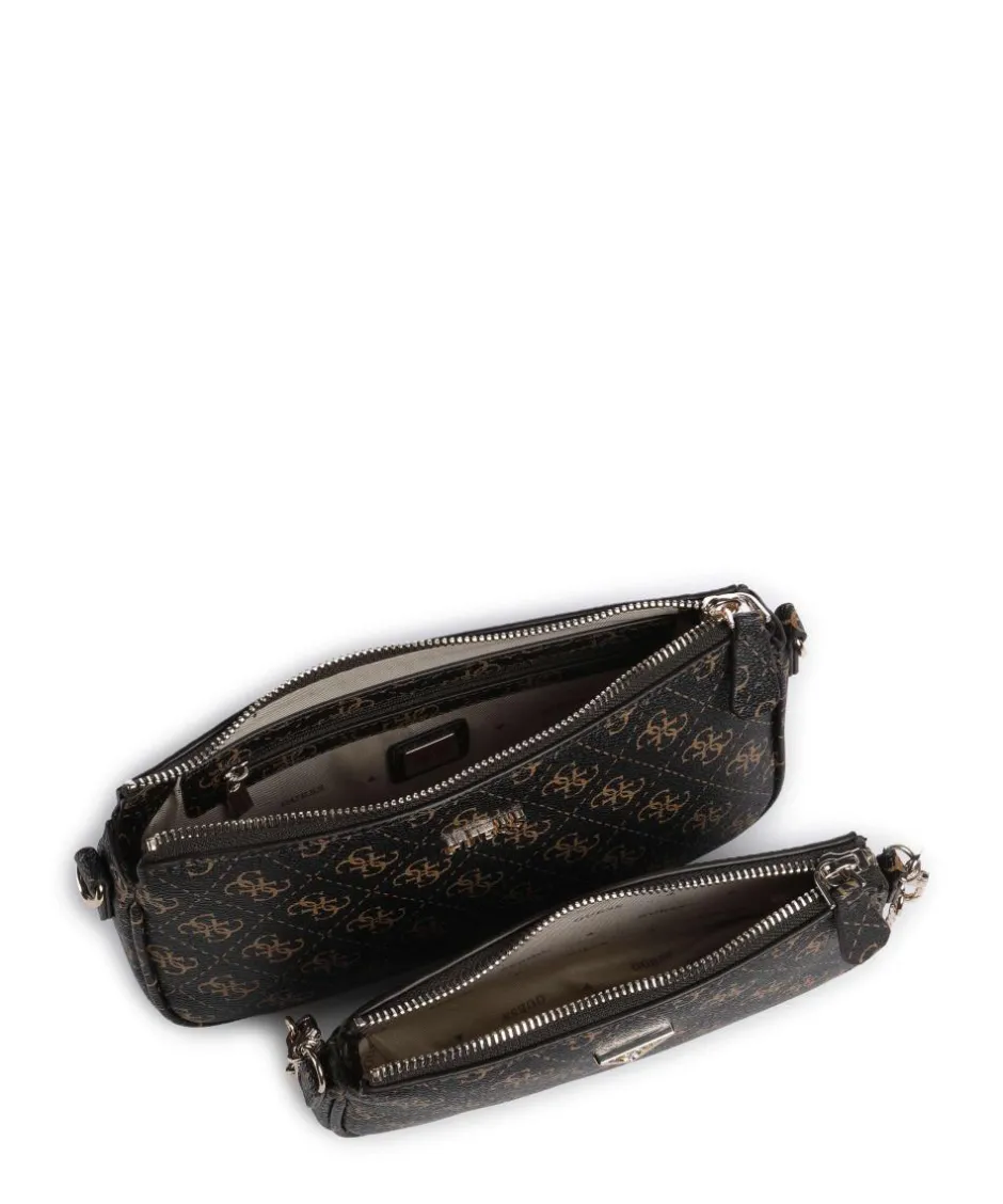 Guess Shoulder Bags|Crossbody Bags-Noelle Q Logo Shoulder bag imitation leather