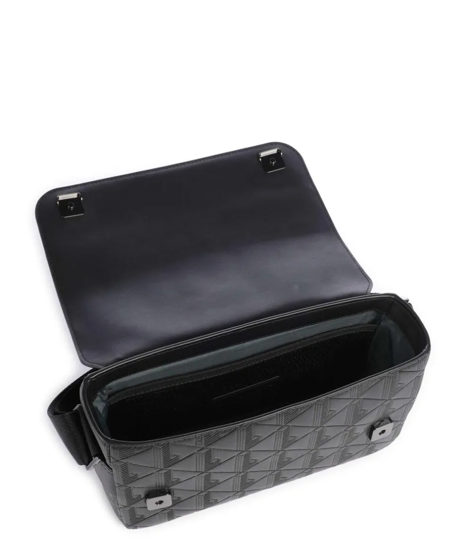 Lacoste Crossbody Bags-Nomogramme Crossbody bag embossed cow leather