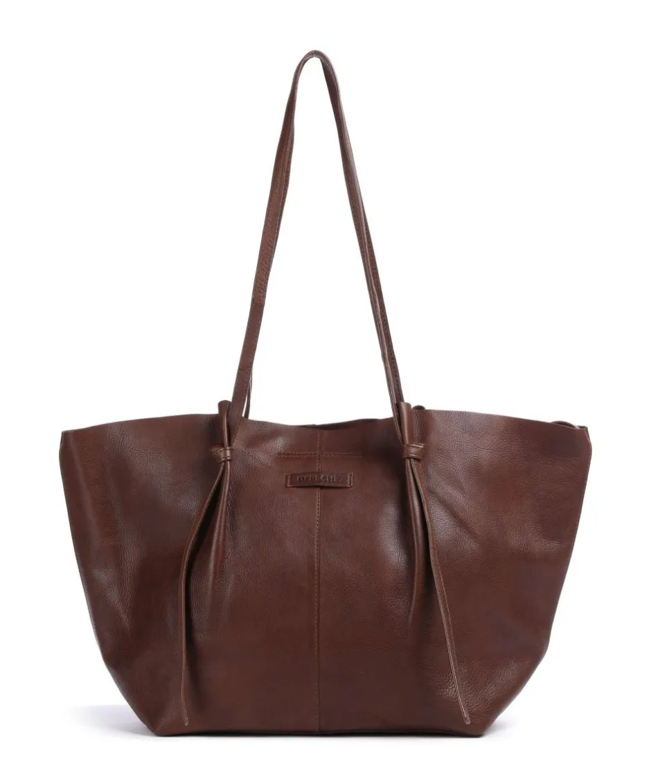 Depeche Tote Bags-Nordic Simplicity Tote bag grained leather
