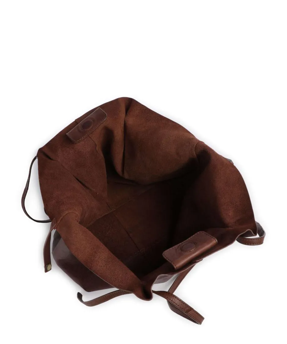 Depeche Tote Bags-Nordic Simplicity Tote bag grained leather