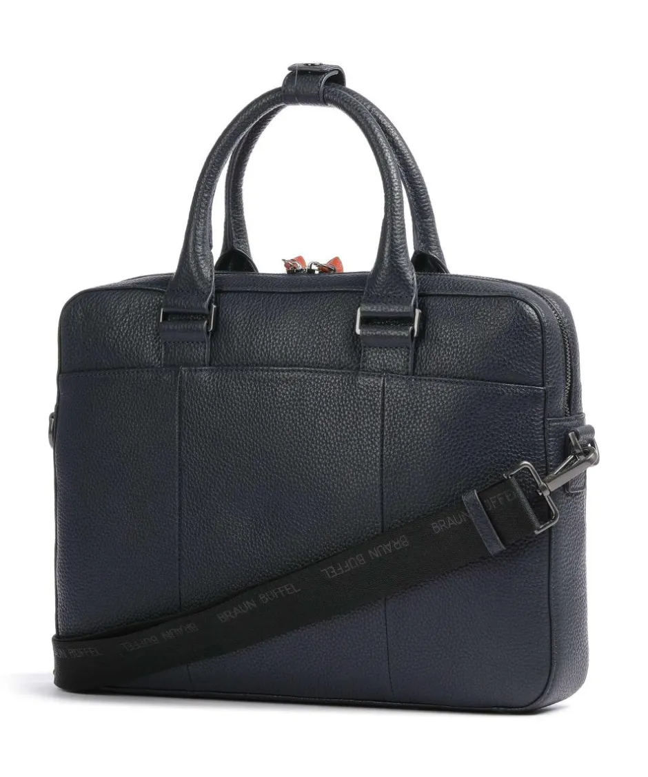 Braun Büffel Business- & Laptop Bags-Novara Briefcase 15″ grained cow leather