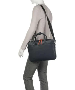Braun Büffel Business- & Laptop Bags-Novara Briefcase 15″ grained cow leather