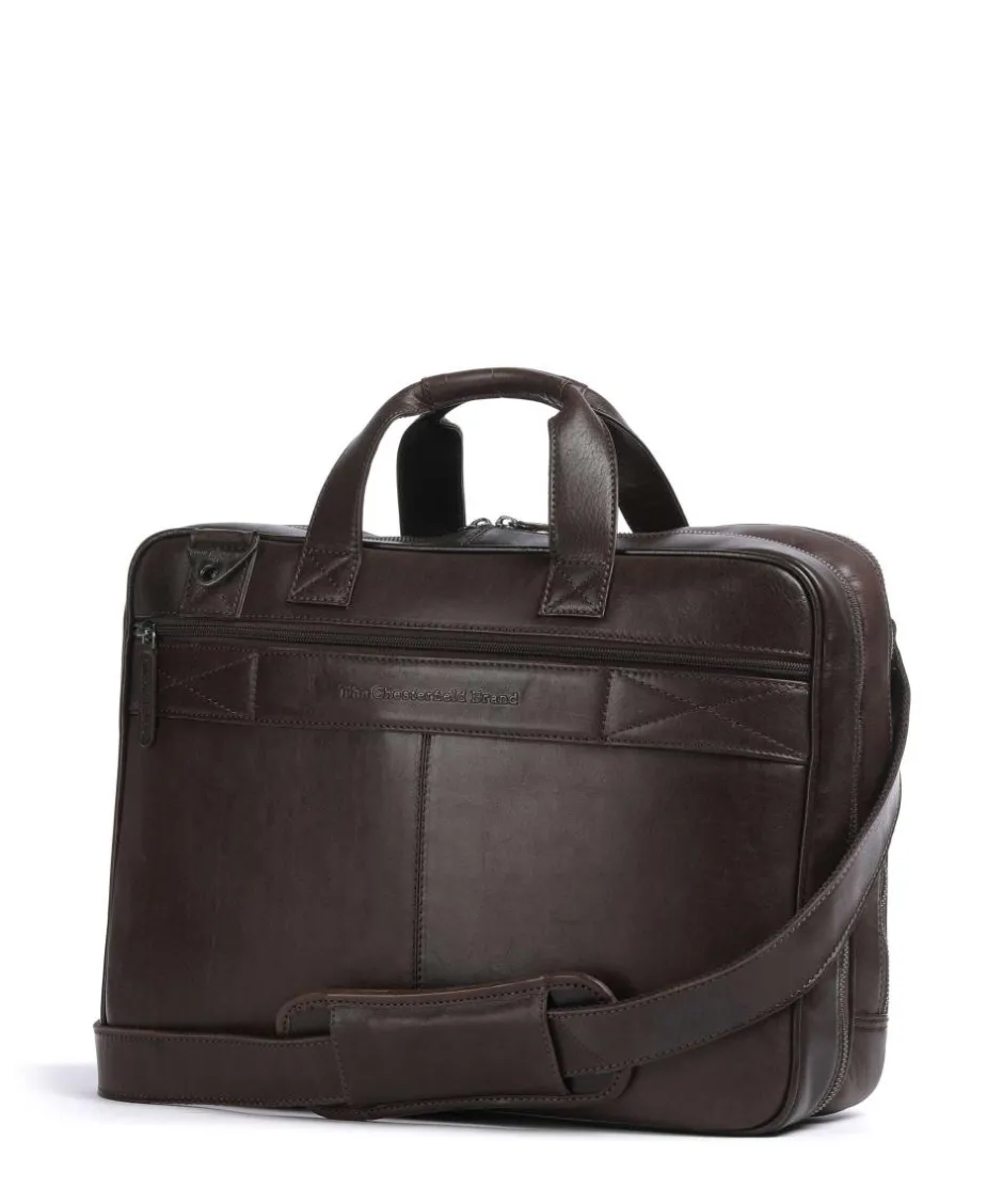 The Chesterfield Brand Business- & Laptop Bags-Novum Iseo Briefcase 16″ cow leather