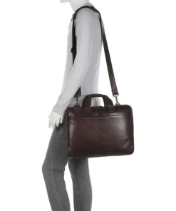 The Chesterfield Brand Business- & Laptop Bags-Novum Iseo Briefcase 16″ cow leather