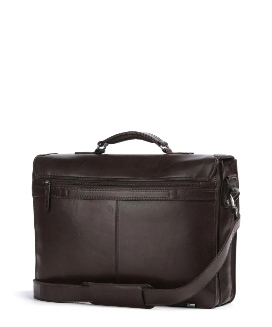 The Chesterfield Brand Business- & Laptop Bags-Novum Salvatore Briefcase 17″ cow leather