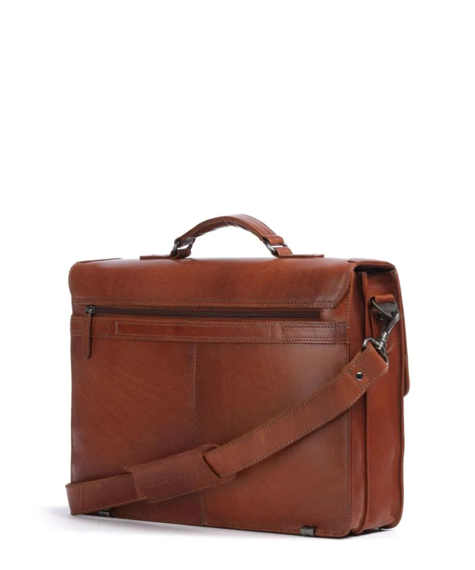 The Chesterfield Brand Business- & Laptop Bags-Novum Salvatore Briefcase 17″ cow leather