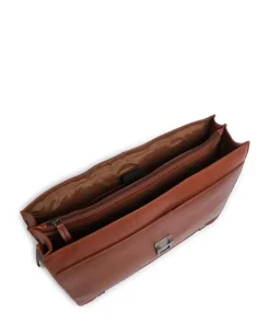 The Chesterfield Brand Business- & Laptop Bags-Novum Salvatore Briefcase 17″ cow leather