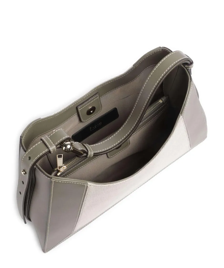 Furla Shoulder Bags|Hobo Bags-Nuvola L Hobo bag canvas, fine grain leather