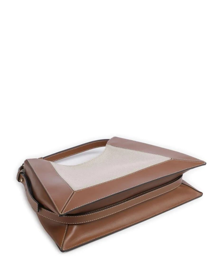 Furla Shoulder Bags|Hobo Bags-Nuvola L Hobo bag canvas, fine grain leather