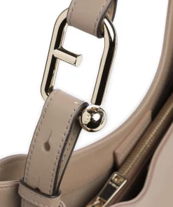 Furla Shoulder Bags|Hobo Bags-Nuvola L Hobo bag fine grain leather