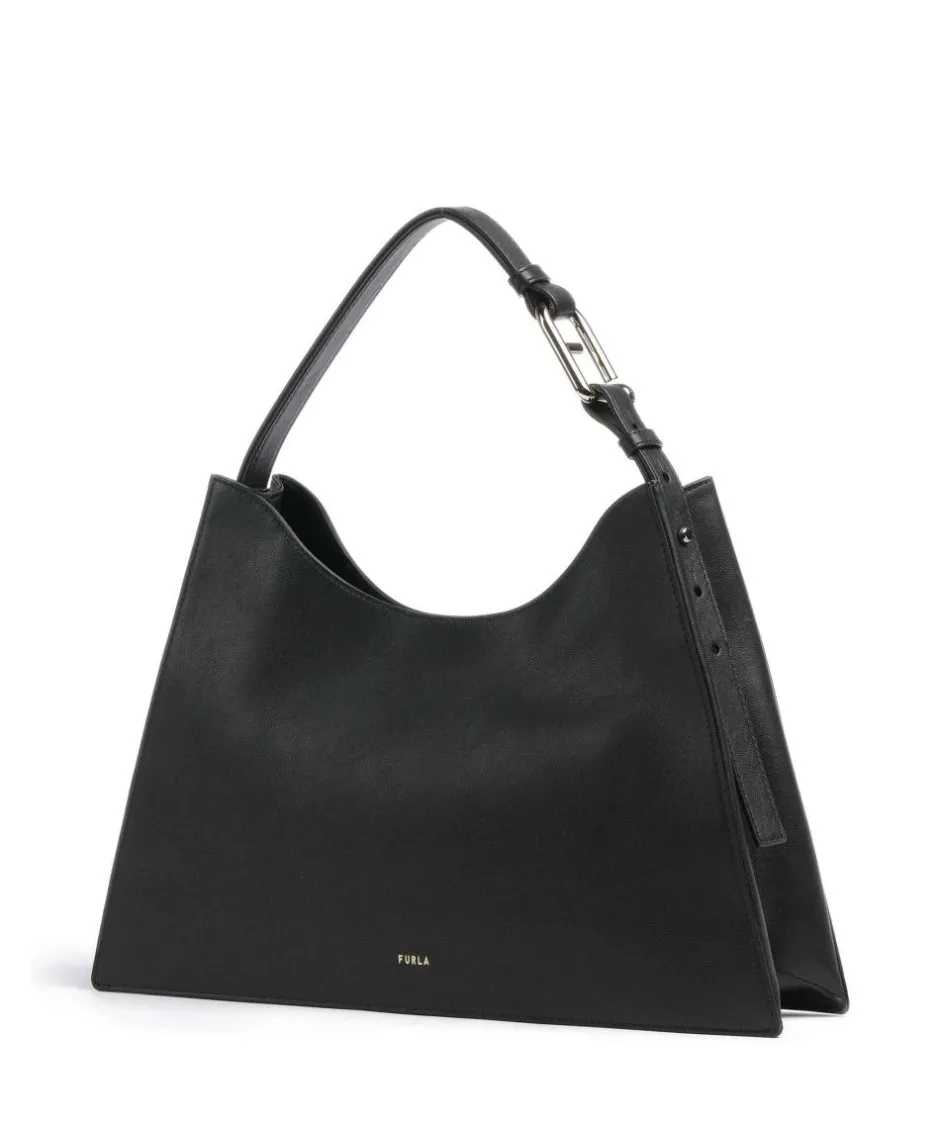 Furla Shoulder Bags|Hobo Bags-Nuvola L Hobo bag fine grain leather