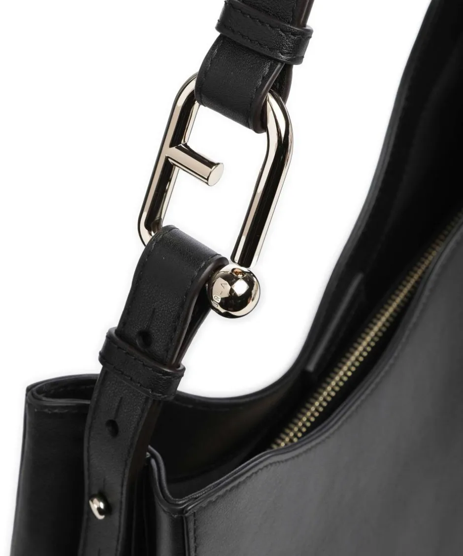 Furla Shoulder Bags|Hobo Bags-Nuvola L Hobo bag fine grain leather