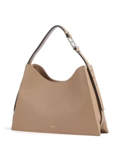 Furla Shoulder Bags|Hobo Bags-Nuvola L Hobo bag grained cow leather