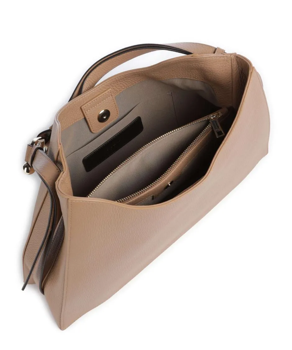 Furla Shoulder Bags|Hobo Bags-Nuvola L Hobo bag grained cow leather