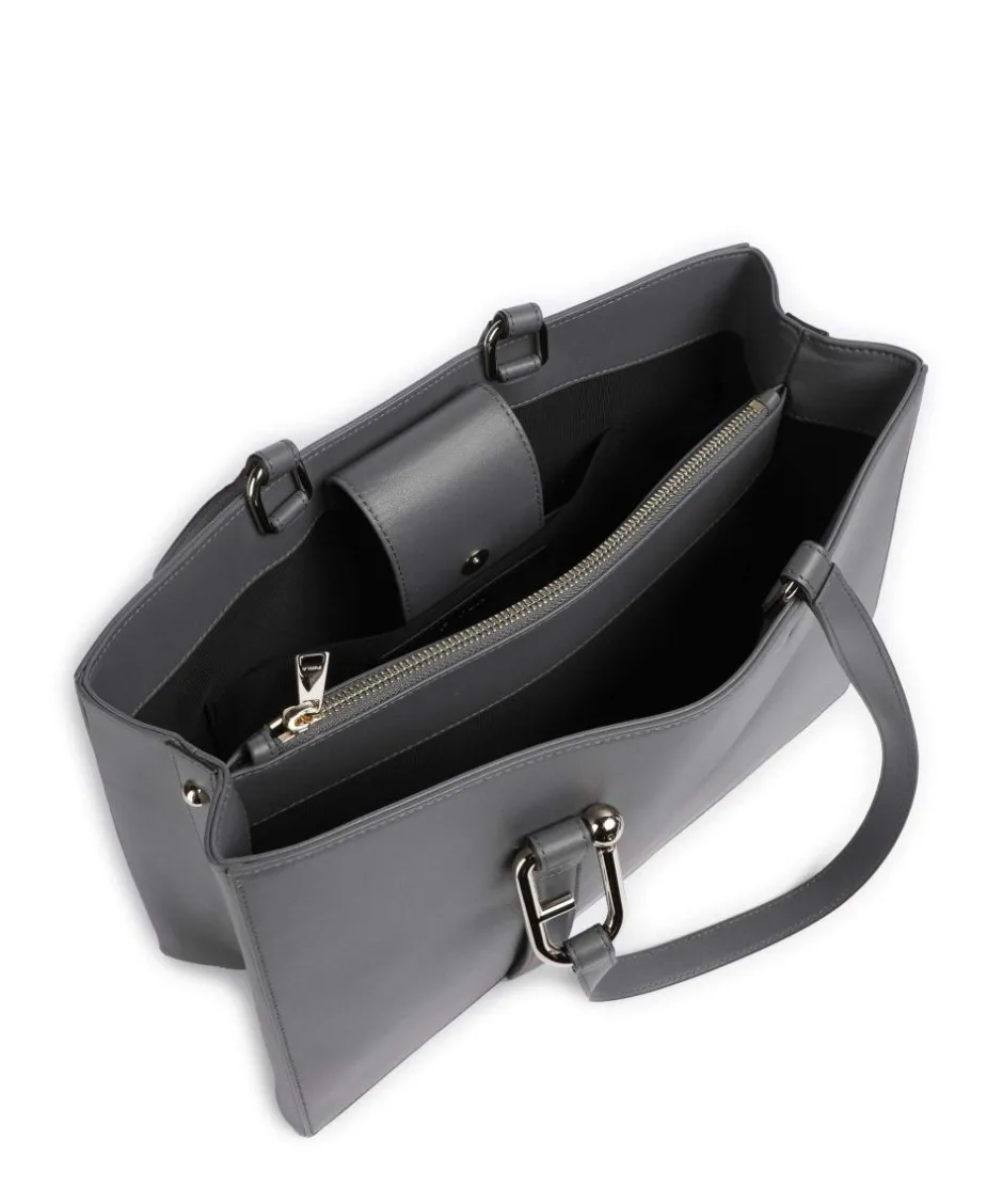 Furla Tote Bags-Nuvola L Tote bag fine grain leather