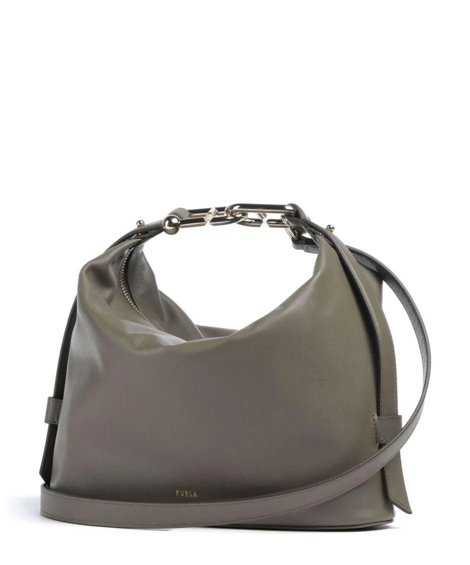Furla Handbags|Crossbody Bags-Nuvola M Handbag fine grain leather